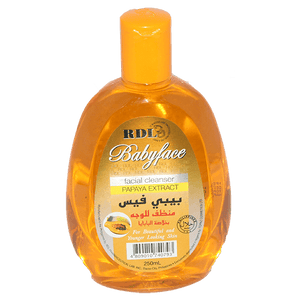 Babyface Facial Cleanser Papaya Extract 250ml - RDL - Pinoyhyper