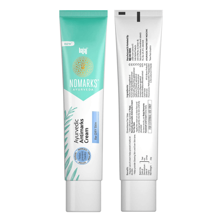 Bajaj Nomarks Ayurvedic Antimarks Cream for Dry Skin - 25g - Pinoyhyper