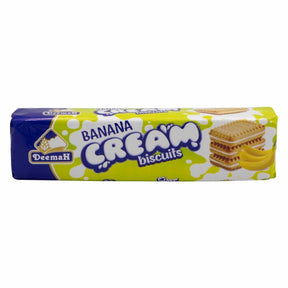 Banana Cream Biscuits 90g - Deemah - Pinoyhyper