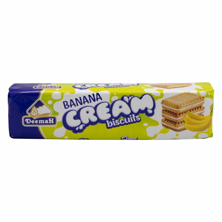 Banana Cream Biscuits 90g - Deemah - Pinoyhyper