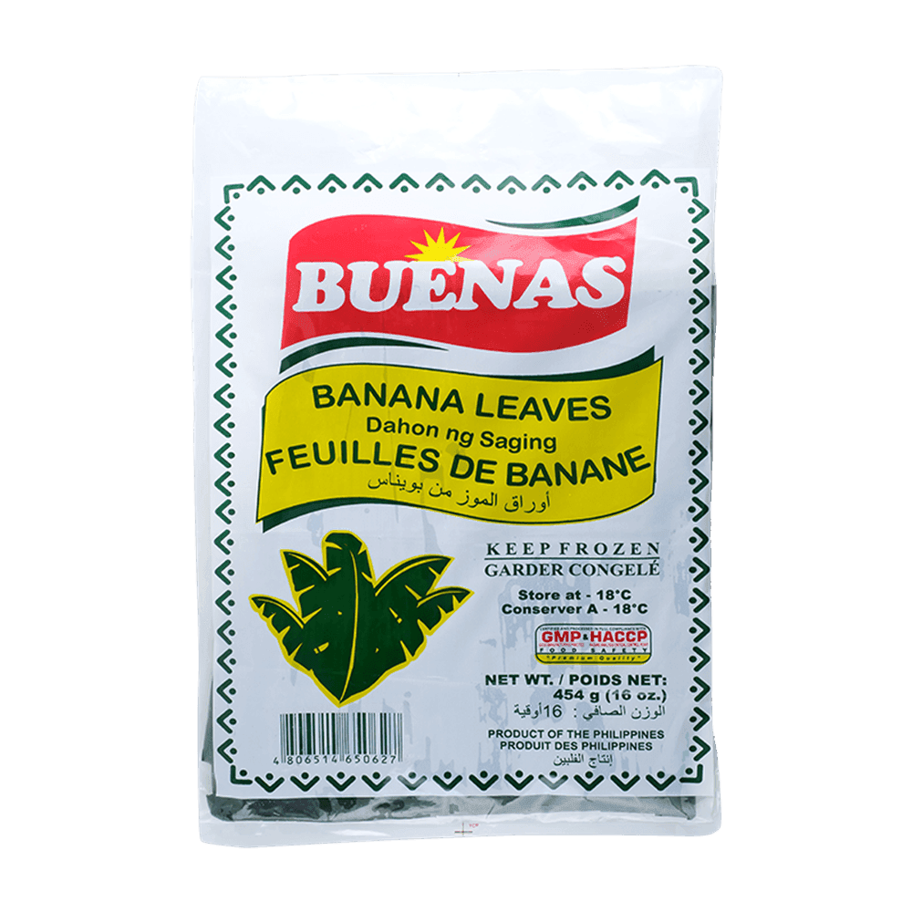 Banana Leaves Buenas 454g - Frozen - Pinoyhyper