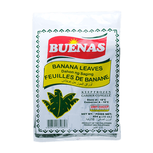 Banana Leaves Buenas 454g - Frozen - Pinoyhyper