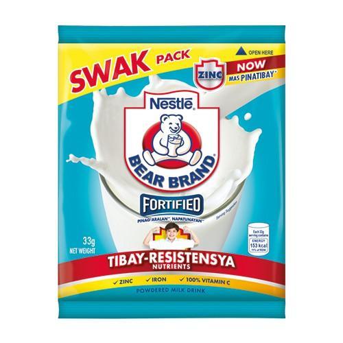 Bear Brand Milk Powder Swak Fortified 8 X 33g - Pinoyhyper