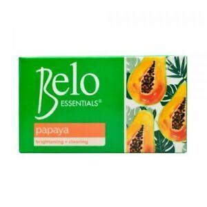 Belo Essentials Papaya Brightening & Cleansing Soap 135g - Pinoyhyper