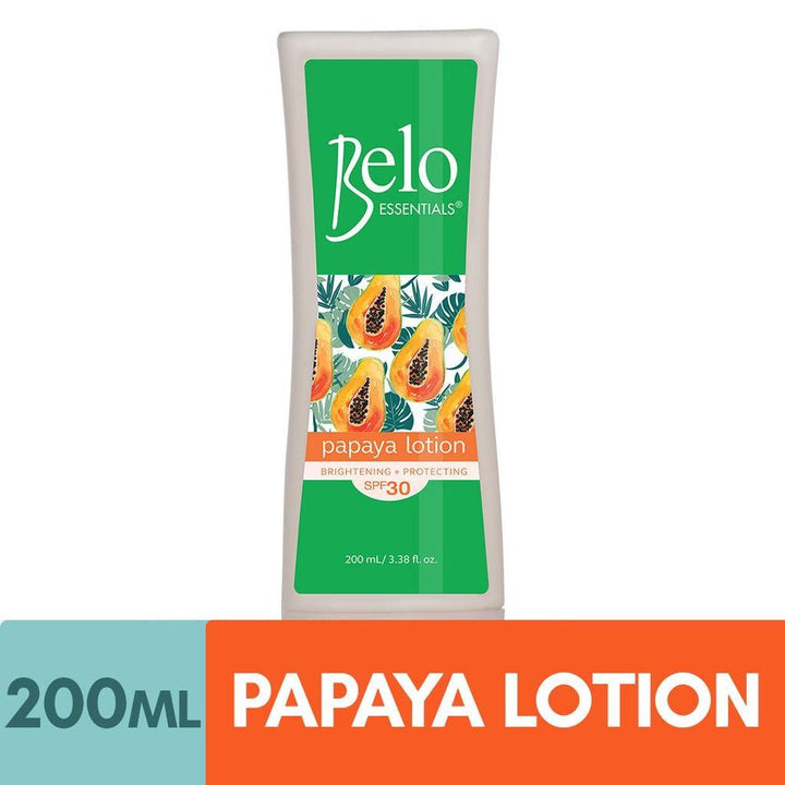 Belo Essentials Papaya Lotion SPF30 - 200mL - Pinoyhyper
