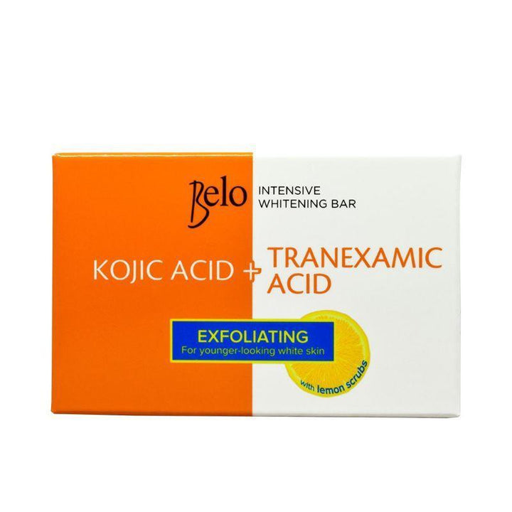 Belo Intensive Whitening Bar Exfoliating Lemon Soap - 65g - Pinoyhyper