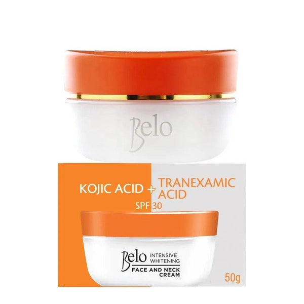 BELO Intensive Whitening Face and Neck Cream Kojic Acid + Tranexamic Acid SPF 30 - Pinoyhyper