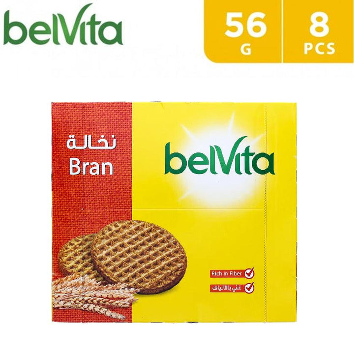 Belvita Bran Biscuit 8 Packets x 56g - Pinoyhyper