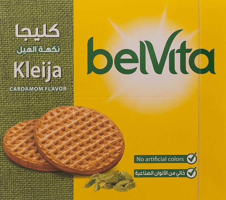 Belvita Klejia Biscuit With Cardamom Flavor 8 Packets x 56g - Pinoyhyper