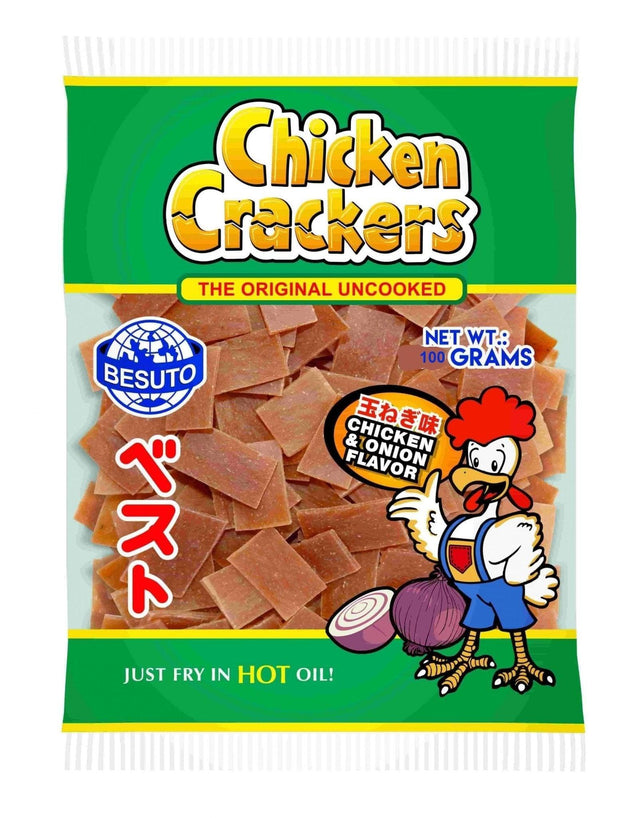 Besuto Chicken Crackers -100gm - Pinoyhyper