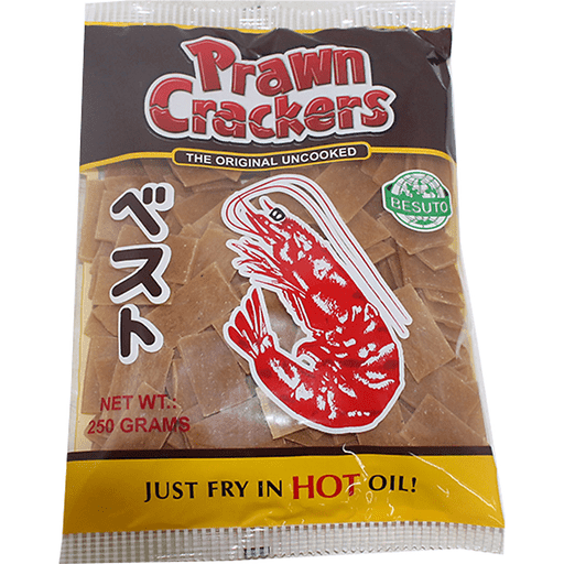 Besuto Prawn Crackers Original Uncooked - 100g - Pinoyhyper