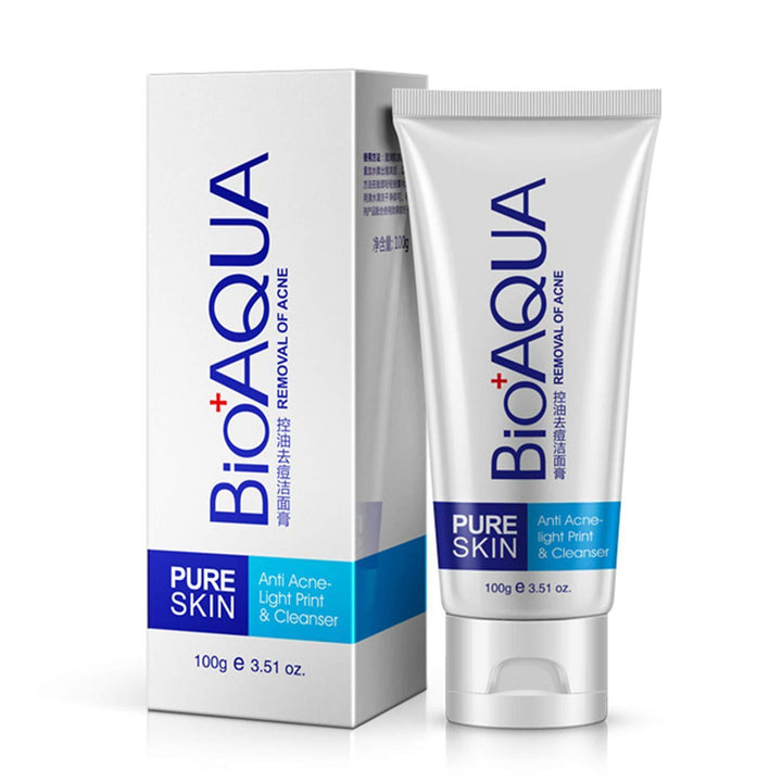 BIOAQUA Skin Care Acne Face Removal Cleanser Cream Spots Scar Blemish Mark 100g - Pinoyhyper