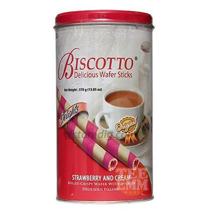 Biscotto Strawberry Wafer Stick 370gm - Pinoyhyper