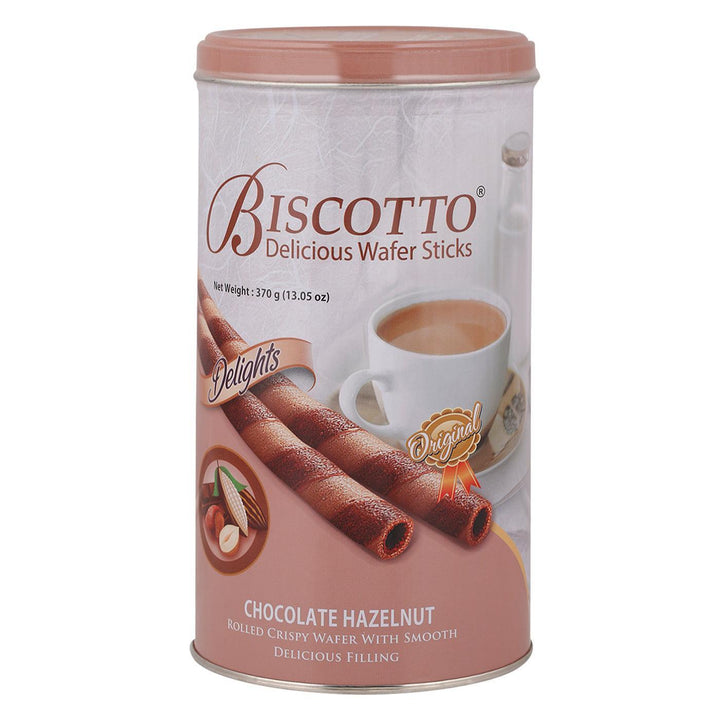 Biscotto Wafer Stick Chocolate Hazelnut 370gm - Pinoyhyper