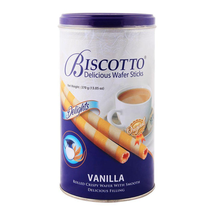 Biscotto Wafer Stick Vanilla 370gm - Pinoyhyper