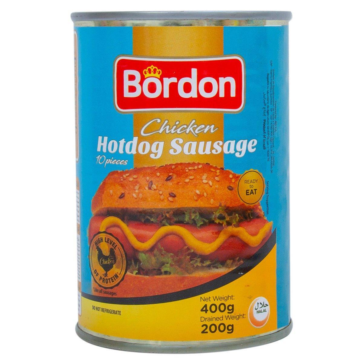 Bordon Hotdog Sausage 400g - Pinoyhyper