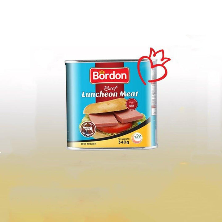 Bordon Luncheon Meat With Beef - 340g - Pinoyhyper
