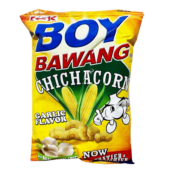 Boy Bawang Chichacorn Garlic Flavor - 100gm - Pinoyhyper