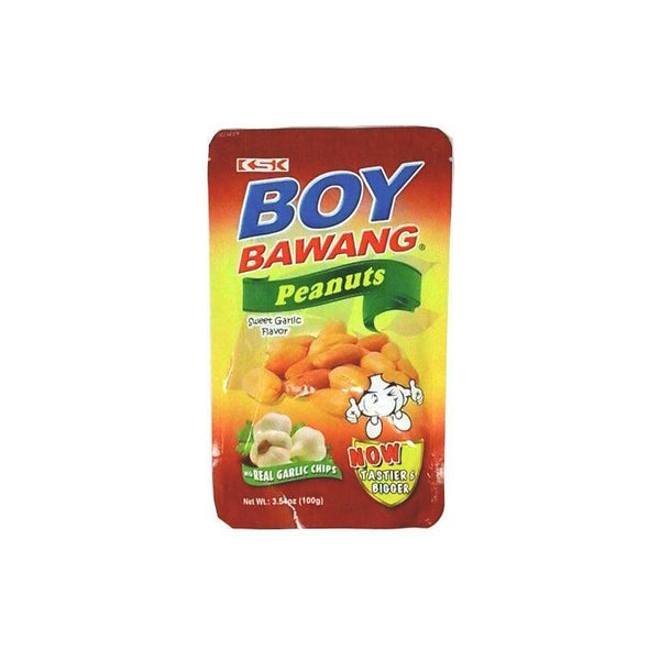 Boy Bawang Peanuts Sweet Garlic Flavor - 100g - Pinoyhyper