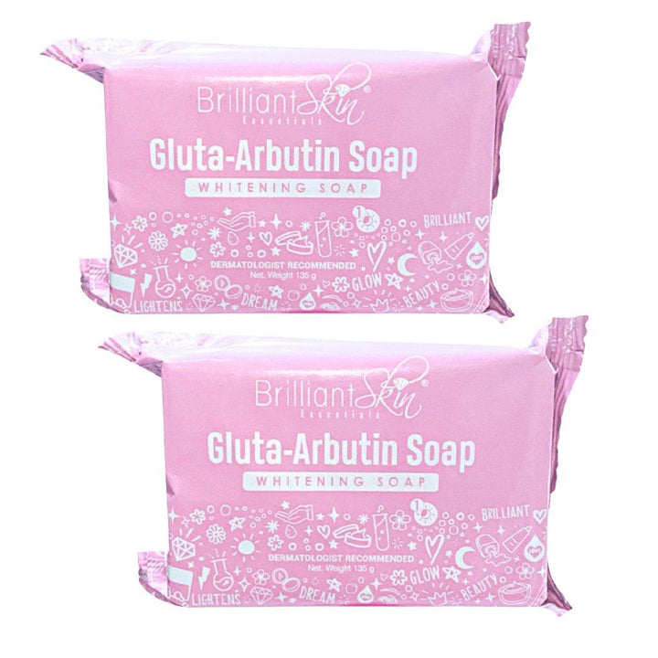Brilliant Skin Gluta-Arbutin Soap Whitening Soap - 135g (1 + 1) Offer - Pinoyhyper