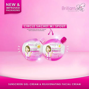 Brilliant Skin Rejuvenating Facial Cream Day & Night Sachet -13g - Pinoyhyper