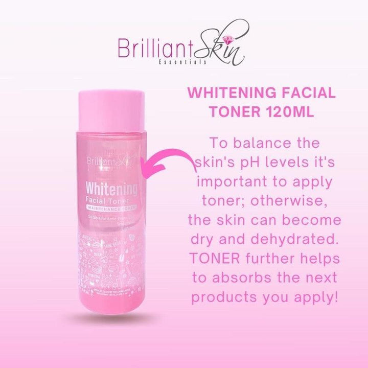 Brilliant Skin Whitening Facial Toner 120ml - Pinoyhyper