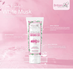 Brilliant White Musk Emulsion Lotion - 120g - Pinoyhyper
