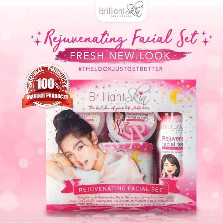 Brillient Rejuvenating Set and Aloe Vera 99% Combo - Pinoyhyper