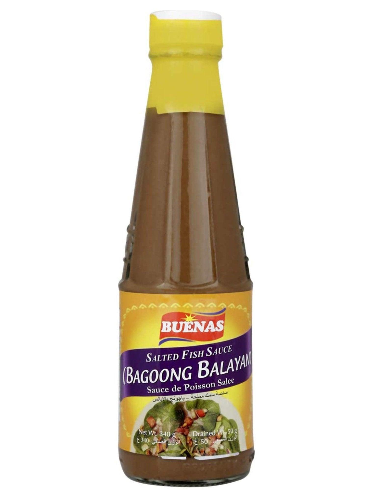 Buenas Bagoong Balayan Salted Fish Sauce 340gm Pinoyhyper