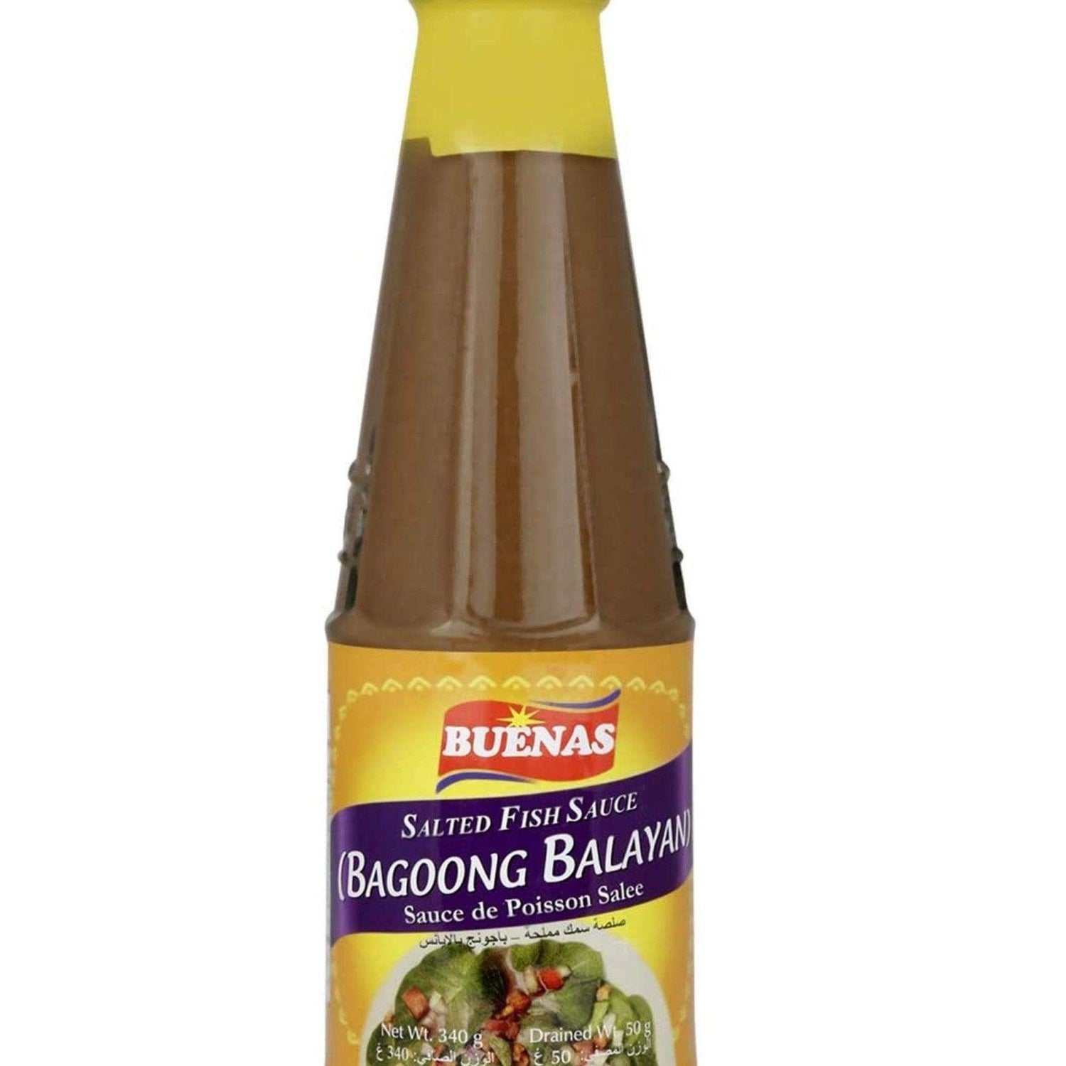 Buenas Bagoong Balayan Salted Fish Sauce 340gm - Pinoyhyper