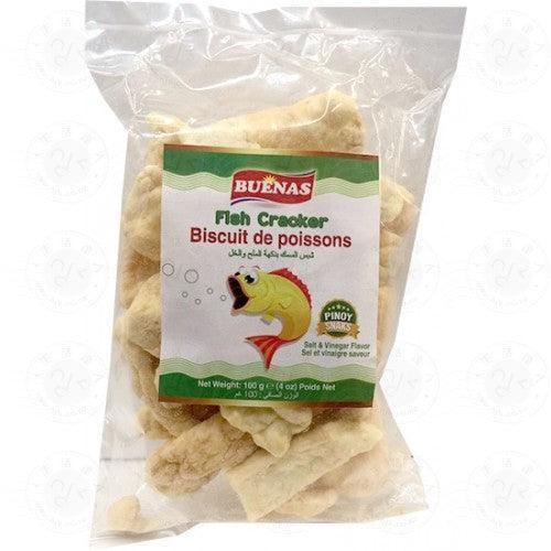 Buenas Fish Cracker Salt - 100g - Pinoyhyper