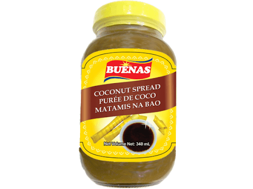 Buenas, sweet coconut spread 340gm - Pinoyhyper