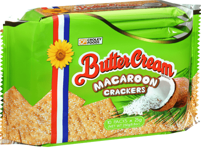 ButterCream Macaroon Crackers (10 x 25 gm) - Pinoyhyper
