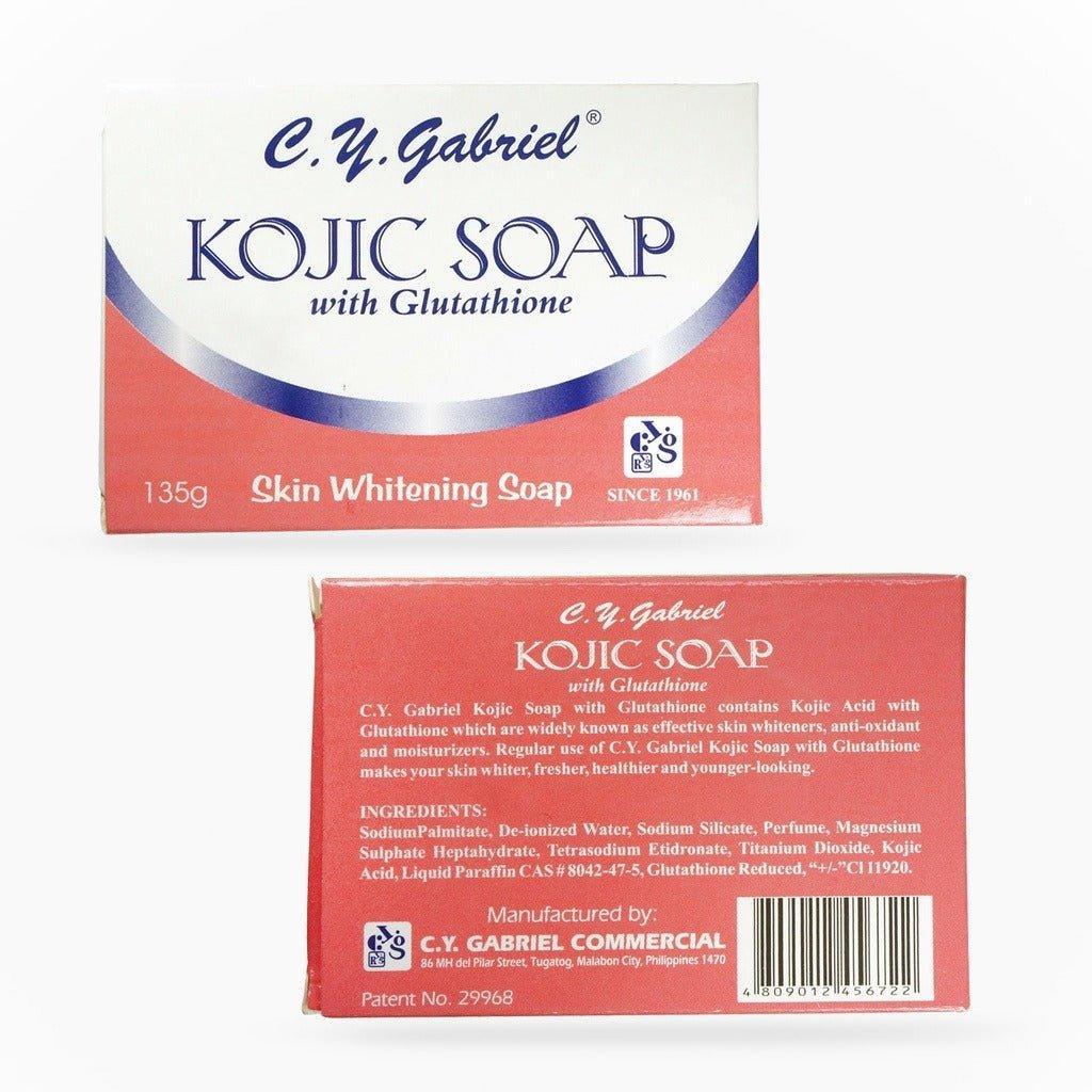 C.Y Gabriel Kojic Soap with Glutathione - 135g Pinoy Hyper Kuwait C.Y Gabriel Kojic Soap with Glutathione - 135g Pinoy Hyper Kuwait