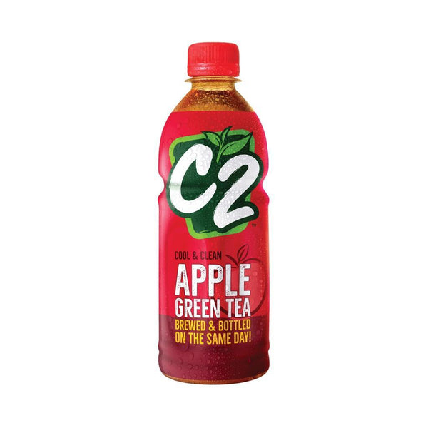 C2 Green Tea Apple Cool & Clean 355ml (Red) - Pinoyhyper