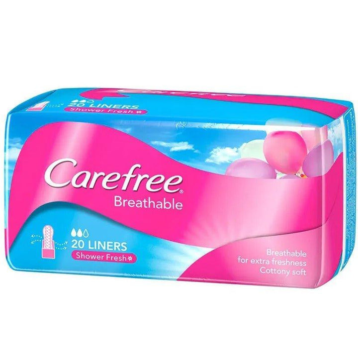 Carefree Breathable Shower Fresh 20s - Pinoyhyper