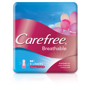 Carefree Pantyliner Breathable 8Liners - Pinoyhyper