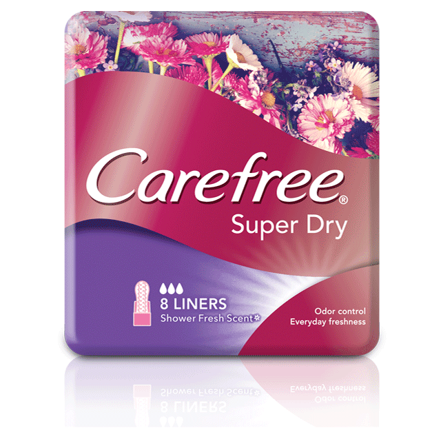 Carefree Pantyliner Super Dry 8Liners - Pinoyhyper