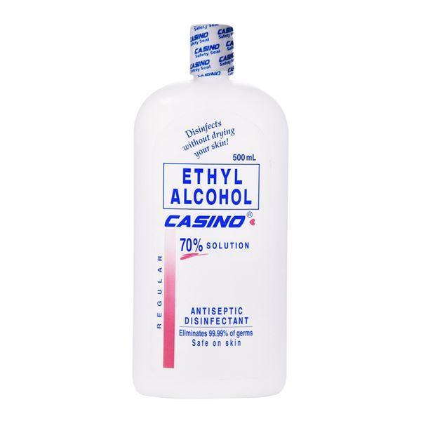 Casino ethyl alcohol 70% solution 500ml - Pinoyhyper