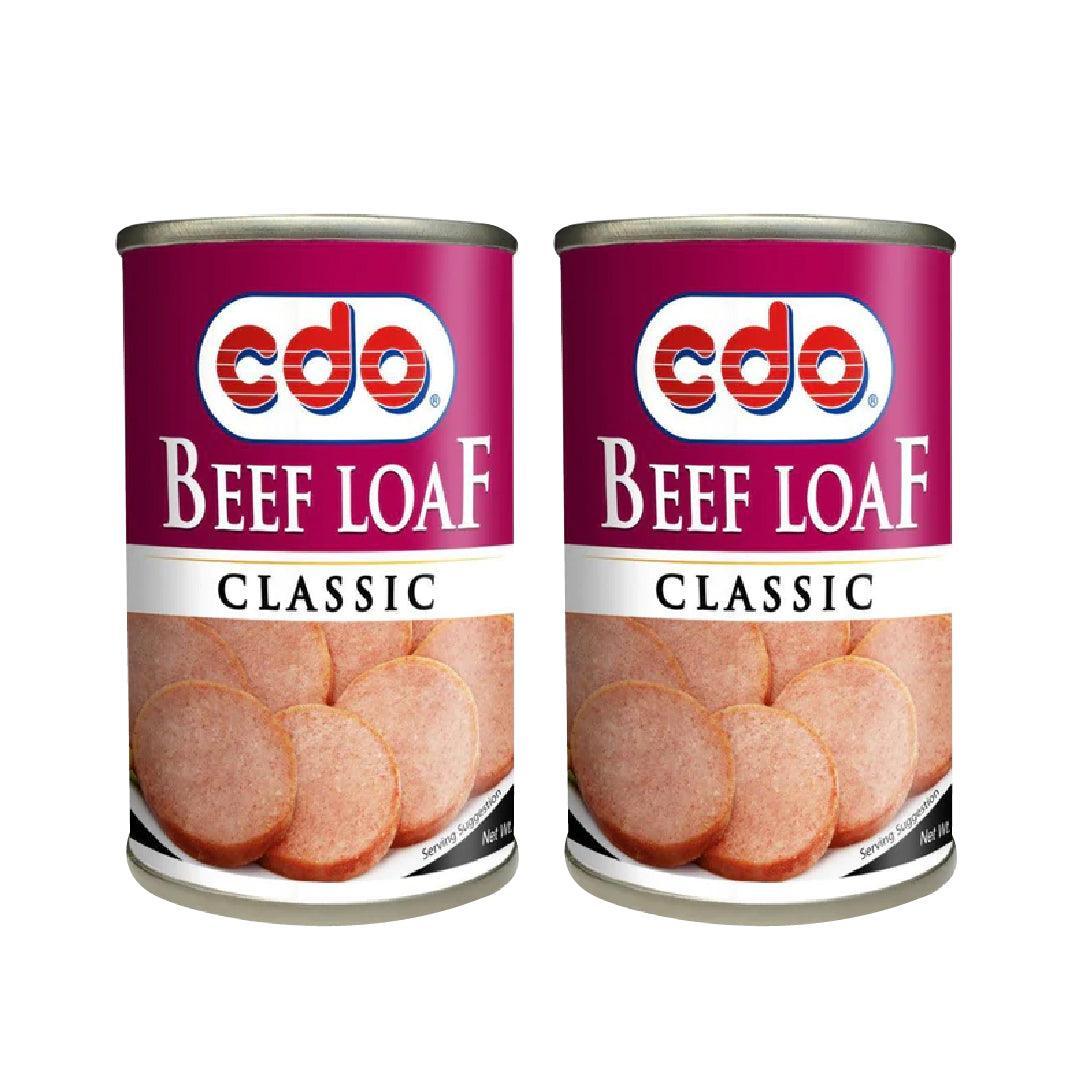 Cdo beef loaf Classic 150g x 2 Pcs - Pinoyhyper
