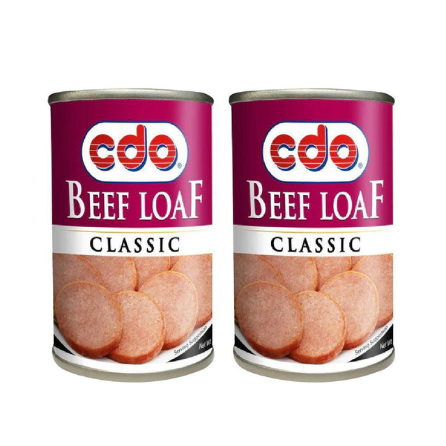 Cdo beef loaf Classic 150g x 2 Pcs - Pinoyhyper