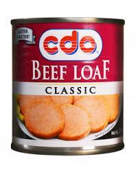 Cdo beef loaf Classic 210g - Pinoyhyper