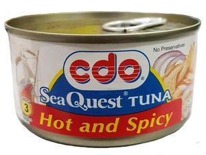 CDO Sea Quest Tuna Hot and Spicy 180g - Pinoyhyper