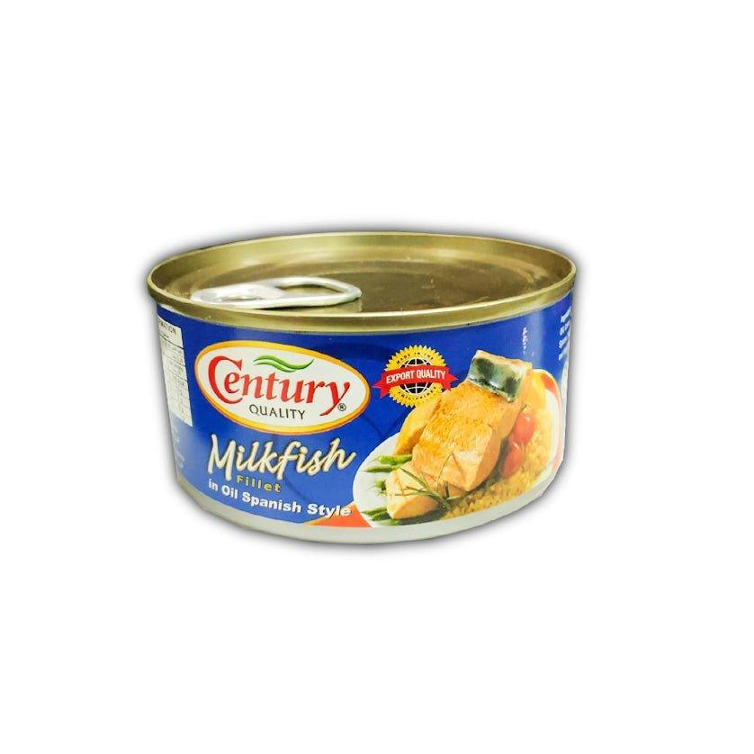 Century Tuna Milkfish Fillet In Oil Spanish Style - 180g - Pinoyhyper