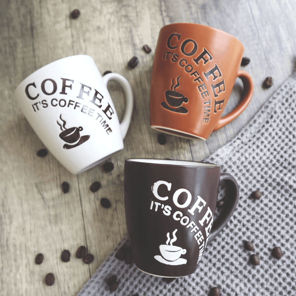 Ceramic Coffee Mugs Mug 4 Pcs Box - Pinoyhyper