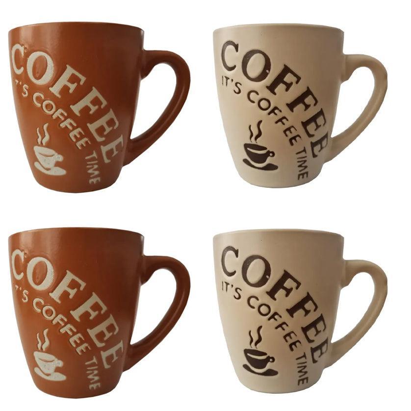 Ceramic Coffee Mugs Mug 4 Pcs Box - Pinoyhyper