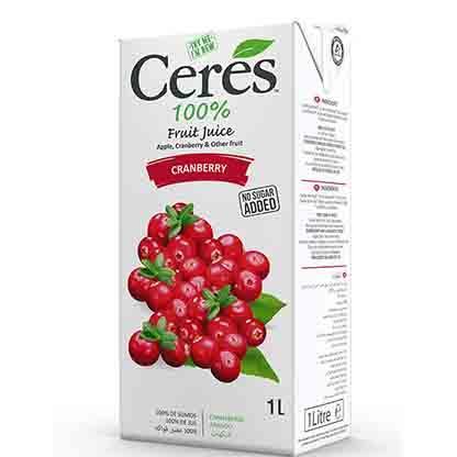 Ceres Cranberry Juice 1Ltr - Pinoyhyper