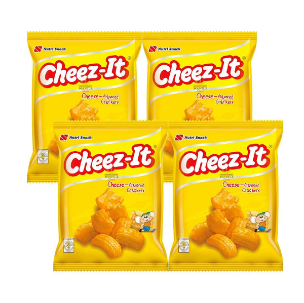 Cheez It Cheezy Crackers Cheese 60gm x 4 Pcs - Pinoyhyper
