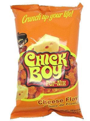 Chick Boy Pop Nik Cheese Flavored Snack 100g - Pinoyhyper