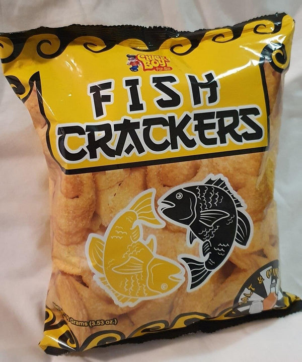 Chickboy Fish Cracker Salt and Vinegar 100gm - Pinoyhyper
